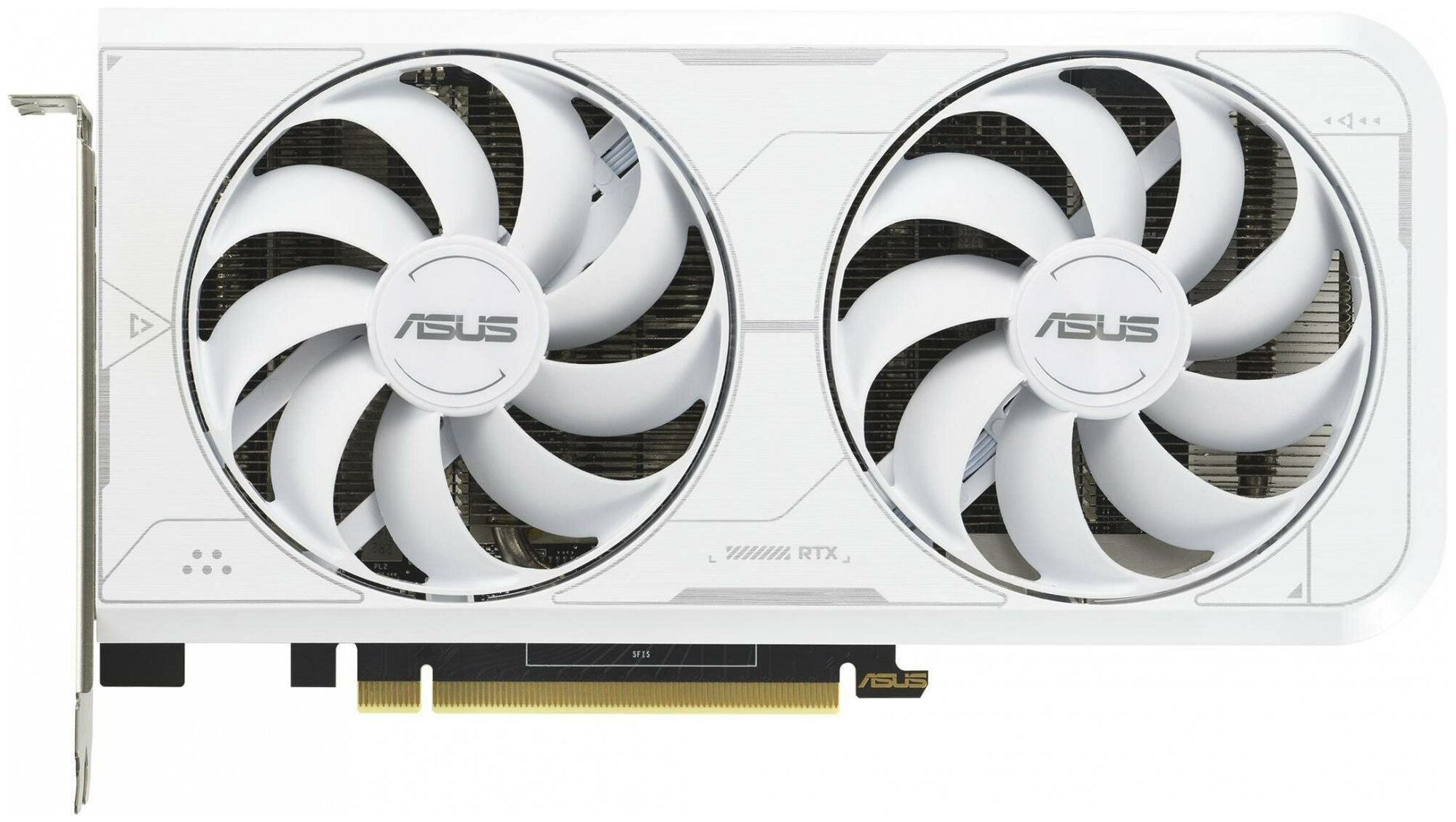 Видеокарта ASUS GeForce RTX 3060 Ti Dual White OC Edition 8 ГБ (DUAL-RTX3060TI-O8GD6X)