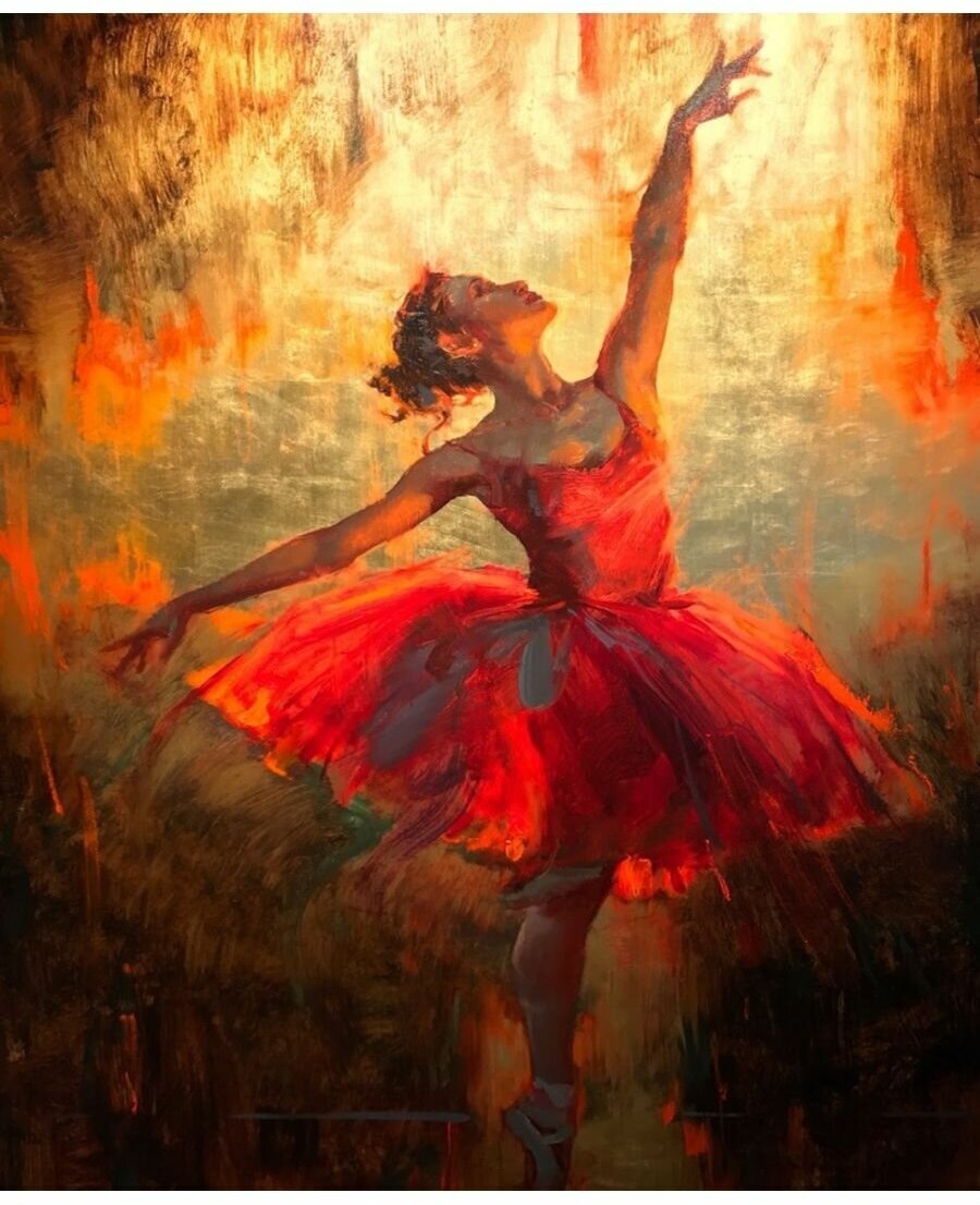 Картина по номерам Огни балета 40х50 см Art Hobby Home