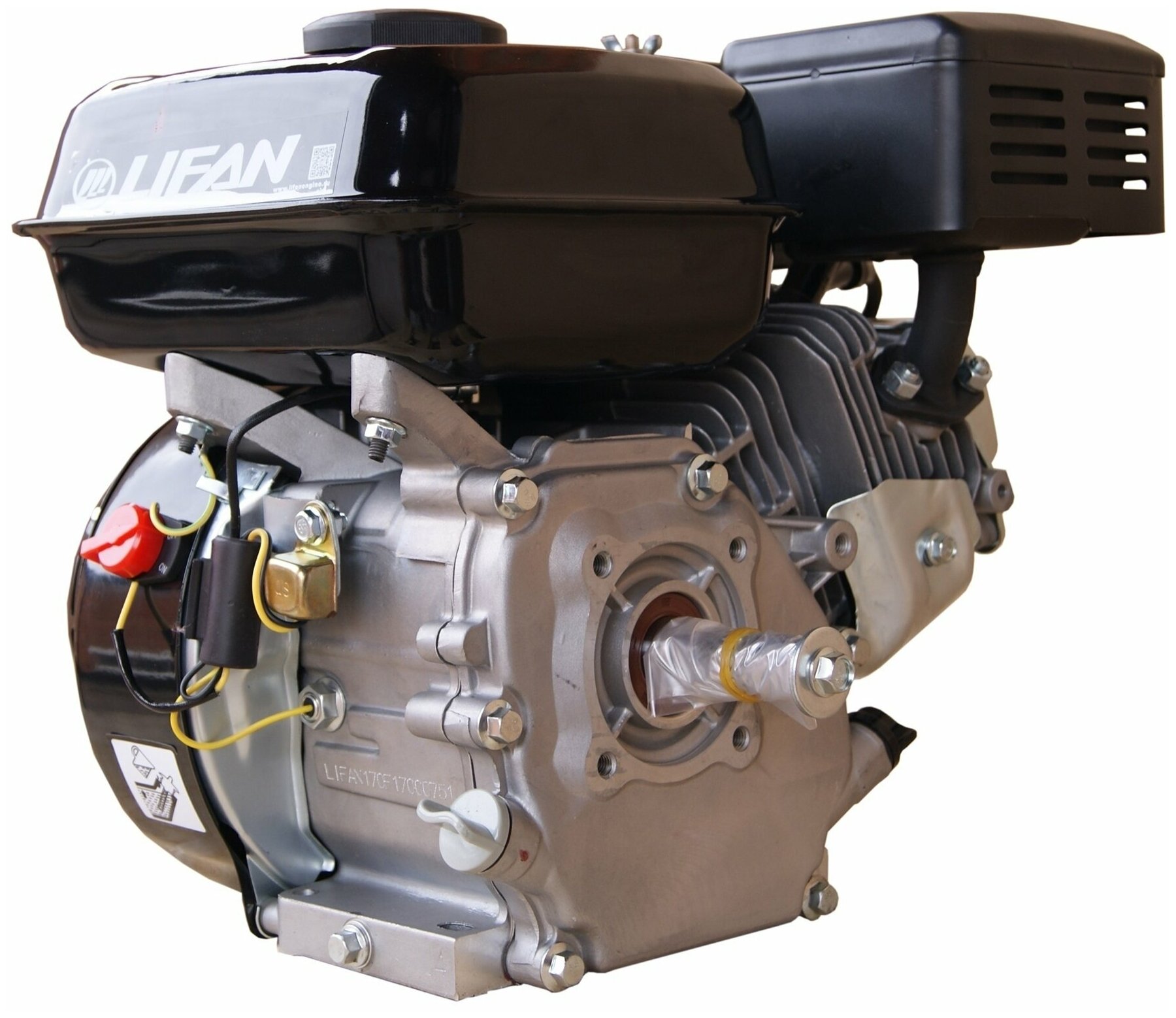 Бензиновый двигатель LIFAN 170F ECO (вал 20 7 л. с.)