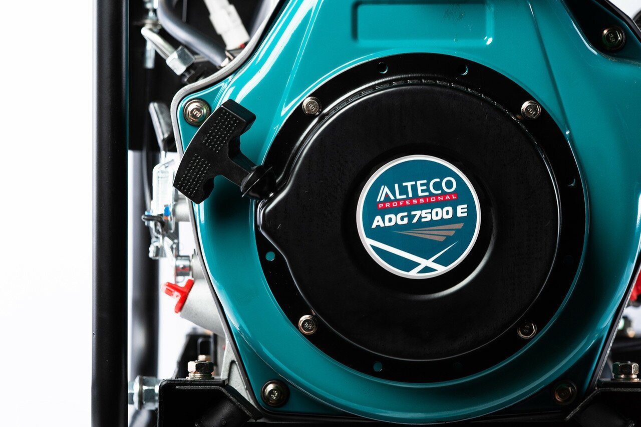 Дизельный генератор ALTECO ADG 7500 E, арт. 13262 - фотография № 4