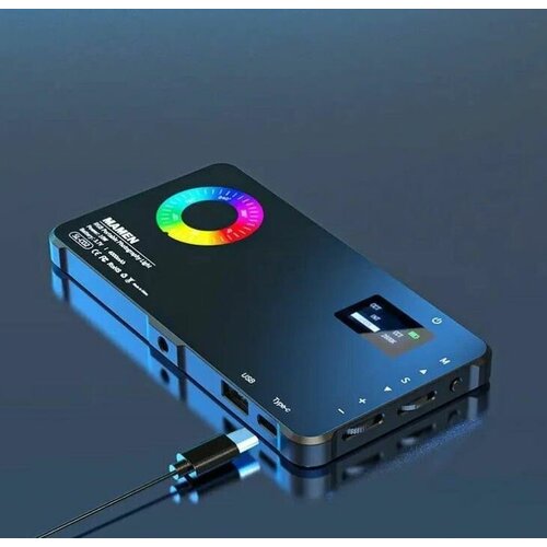 Осветитель светодиодный накамерный Mamen SL-C02 4000 мАч LED RGB 388000₽