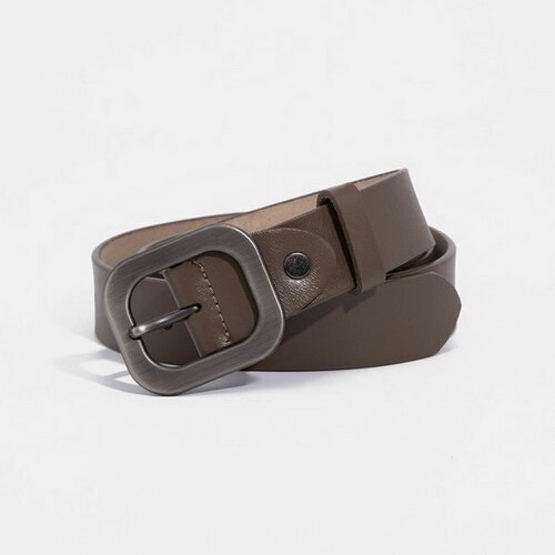 фото Ремень сима-ленд, размер 105, коричневый сима-лэнд