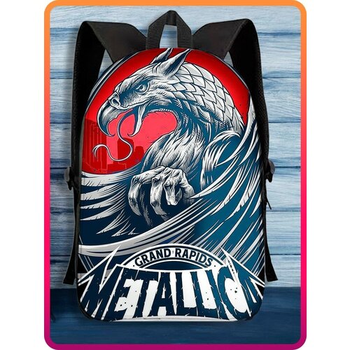 Школьный рюкзак для школы Музыка Metallica - 7098