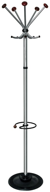 Вешалка напольная Титан "Квинтет ТМК-1", металл, цвет хром, подставка для зонтов, 236276 - фотография № 2