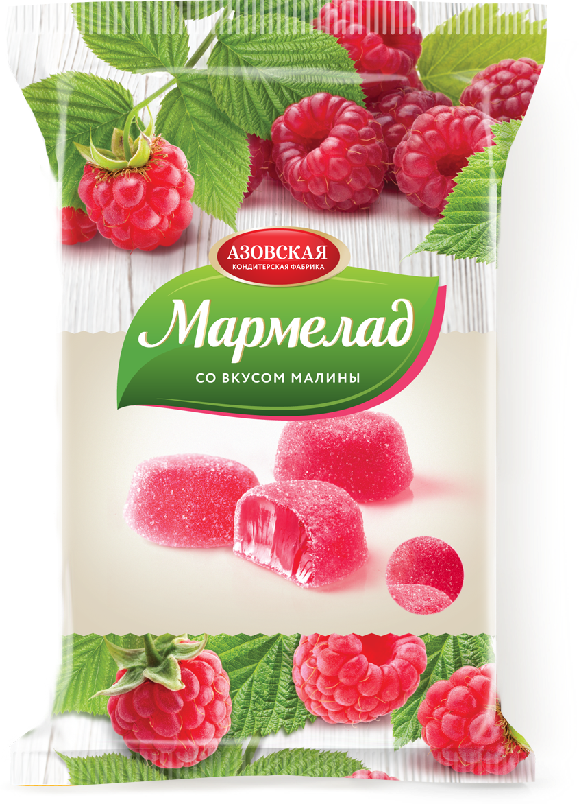 Мармелад желейный со вкусом "Малины" 300 гр.