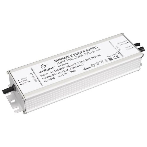 Arlight Блок питания Arlight ARPV-UH24320A-PFC-0-10V 24V 320W IP67 13,3A 026574