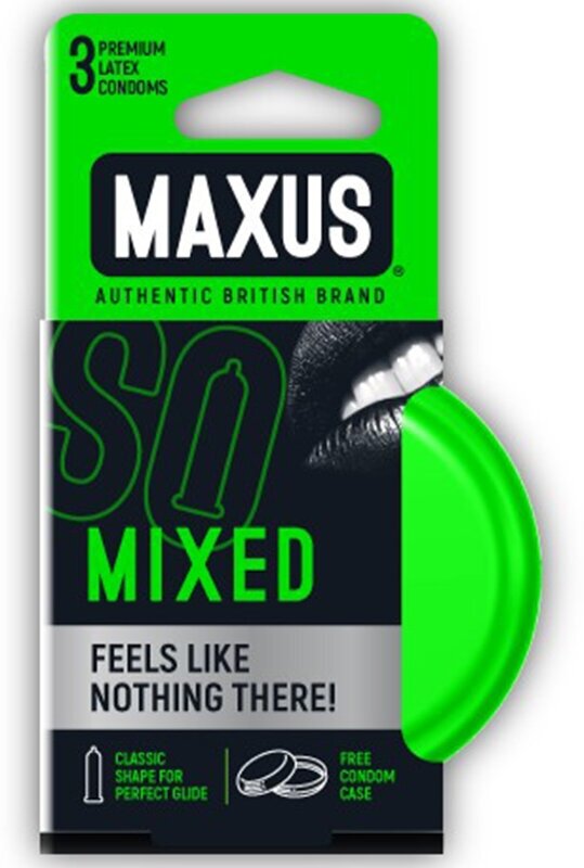 Набор презервативов с уникальным дизайном Maxus Mixed №3 171/1