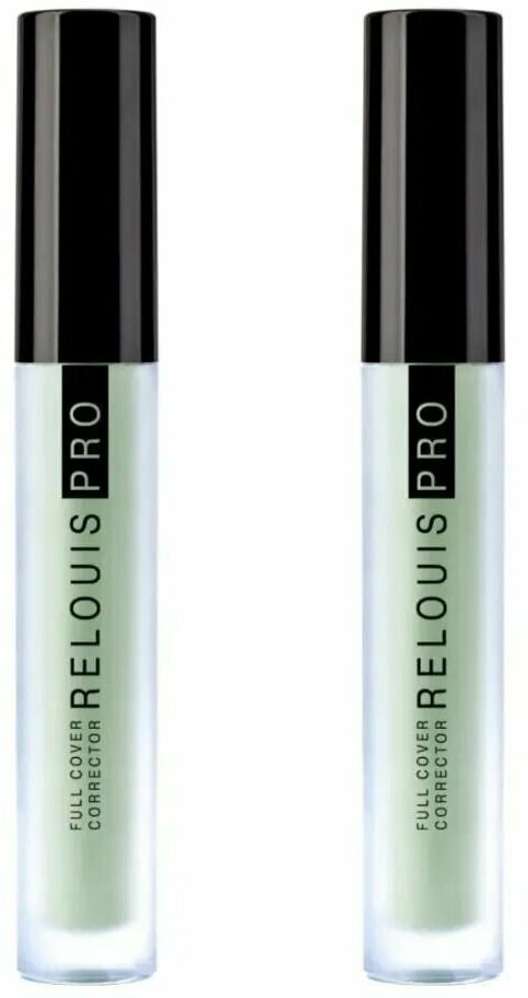 Relouis Корректор, RELOUIS PRO, Full Cover Corrector, тон 40 green, 2 шт.