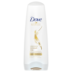 DOVE Hair Therapy бальзам-ополаскиватель питающий уход для сухих непослушных волос 200 мл - изображение