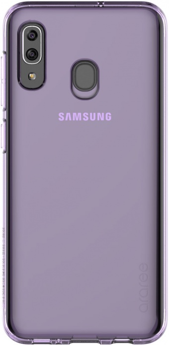 Чехол-крышка Samsung для Galaxy A20, поликарбонат, розовый - фото №7