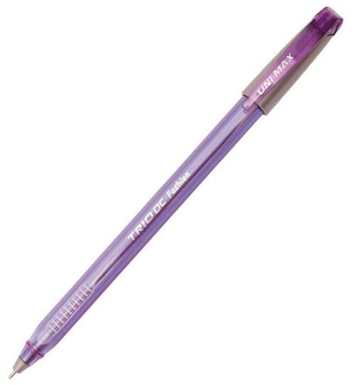 Ручка шариковая Unimax Trio DC Fashion (0.7мм, фиолетовый цвет чернил) 50шт.