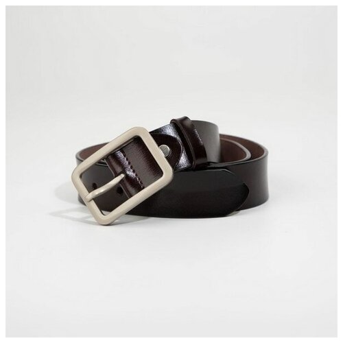 фото Ремень сима-ленд, размер 115, коричневый сима-лэнд