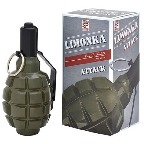 ПП LIMONKA ATTACK тв муж. 100мл фут. сер