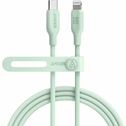 Кабель Anker 541 USB Type-C to Lightning Cable (зелёный)