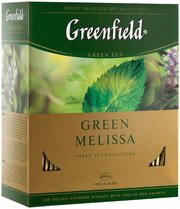 Чай GREENFIELD Green Melissa 100 пак