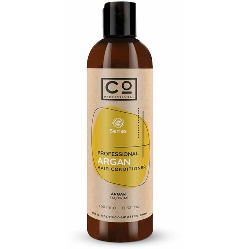 Кондиционер для волос с аргановым маслом CO PROFESSIONAL Argan Hair Conditioner, 400 мл co professional кондиционер для волос с аргановым маслом argan hair conditioner 1000 мл