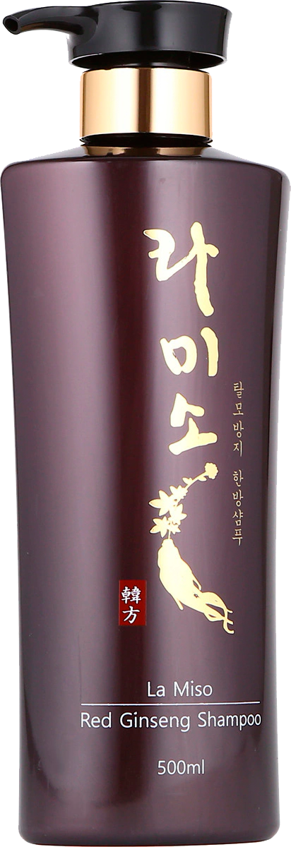 La Miso Шампунь с экстрактом красного женьшеня 500 мл, LA MISO