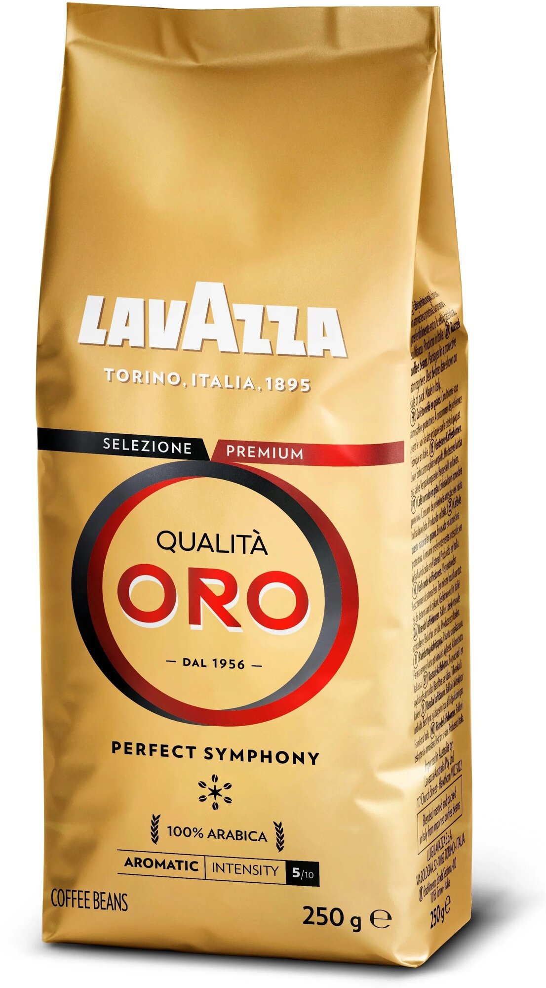 Кофе в зернах Lavazza Qualita Oro, 6 уп., 250 г