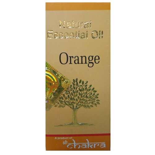Natural Essential Oil ORANGE, Shri Chakra (Натуральное эфирное масло апельсин, Шри Чакра), 10 мл.