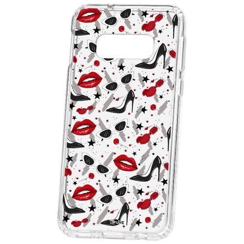 фото Чехол-накладка samsung galaxy s10e kruche print be yourself