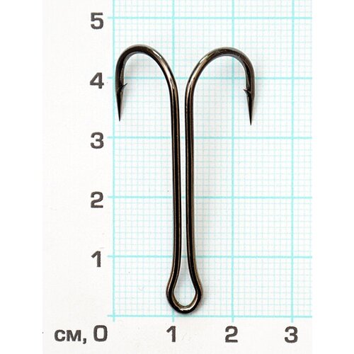 фото 20 штук - крючки двойник 11040 (скорпион), №3/0 олта