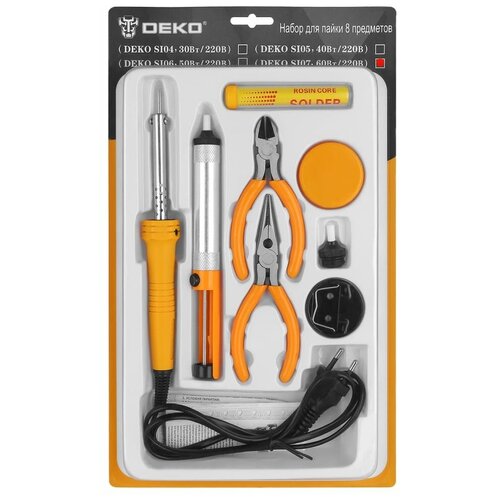 Паяльник DEKO SI07 набор для пайки 8 пр 213900₽
