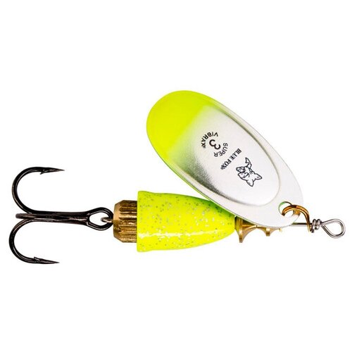 фото Блесна blue fox vibrax flake bffl3 цвет cgcb 8гр blue fox (финляндия)