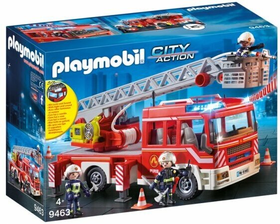 Конструктор Playmobil City Action 9463 Пожарная служба: Пожарная Лестница