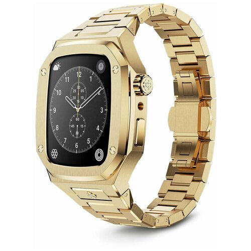 Корпус чехол для часов Apple Watch 7/8 Golden Concept c диагональю экрана 41 мм