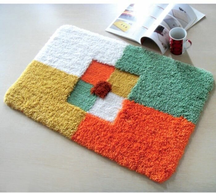 фото Dasch Коврик для ванной «Санта», 50 х 80 см, цвет коричневый