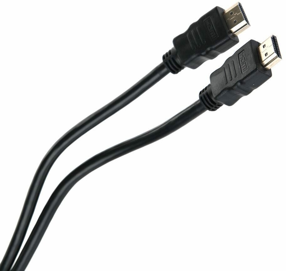 Кабель соединительный аудио-видео Telecom, HDMI (m) - HDMI (m) , ver 2.0, 3м, GOLD, черный [tcg200-3m] Noname - фото №5