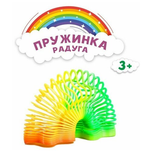 Пружинка-радуга, виды микс (12 шт)