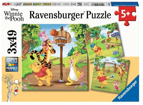 Ravensburger. Пазл карт. 3x49 