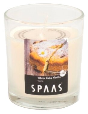 Spaas White Cake Vanilla в стакане