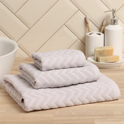 Полотенце Махра 30х60 см 713₽