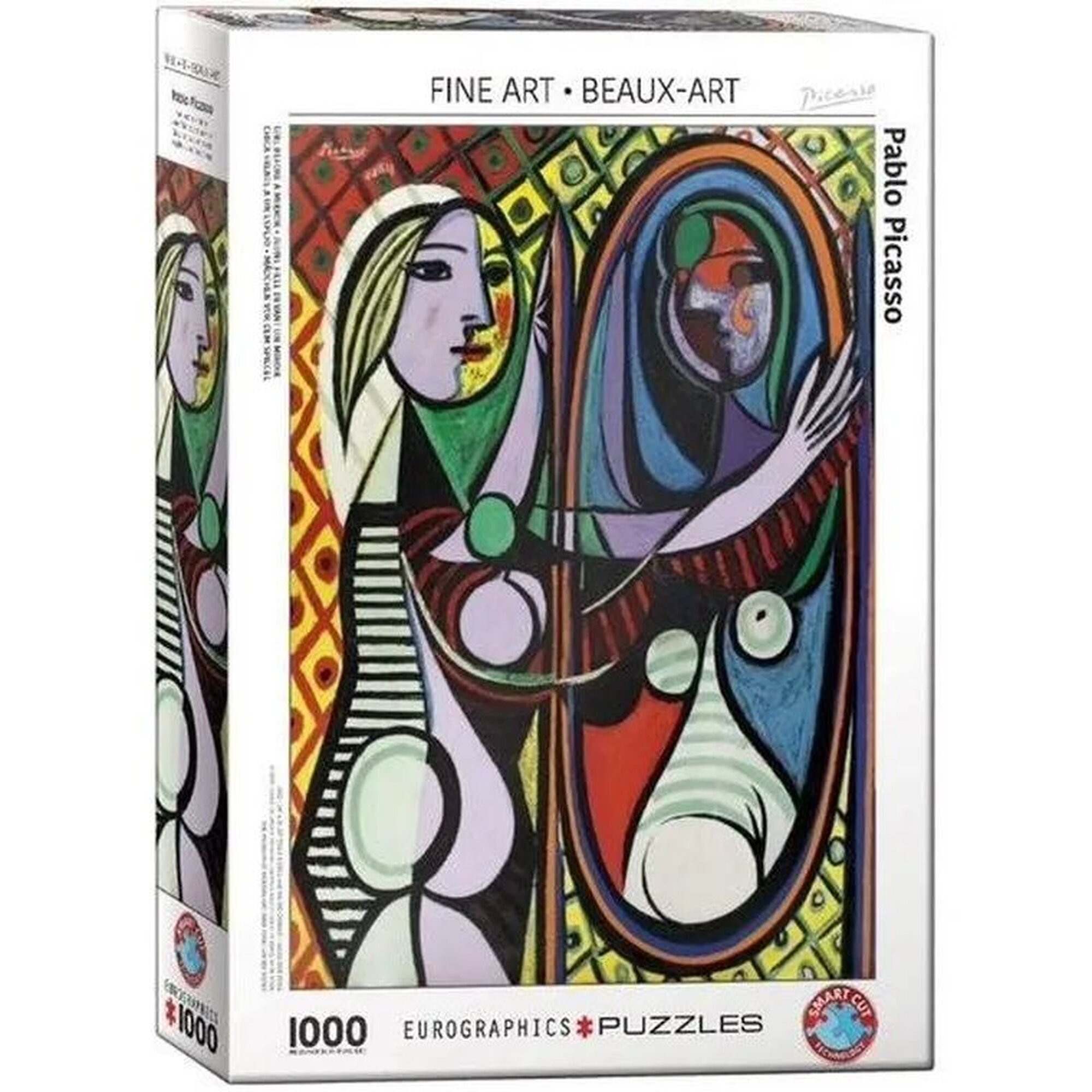 Пазл Eurographics - "Отражение в зеркале", Пабло Пикассо, 1000 эл. - 7439384