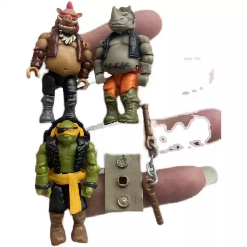 Коллекционная фигурка TMNT: Раф, Рокстеди, Бебб