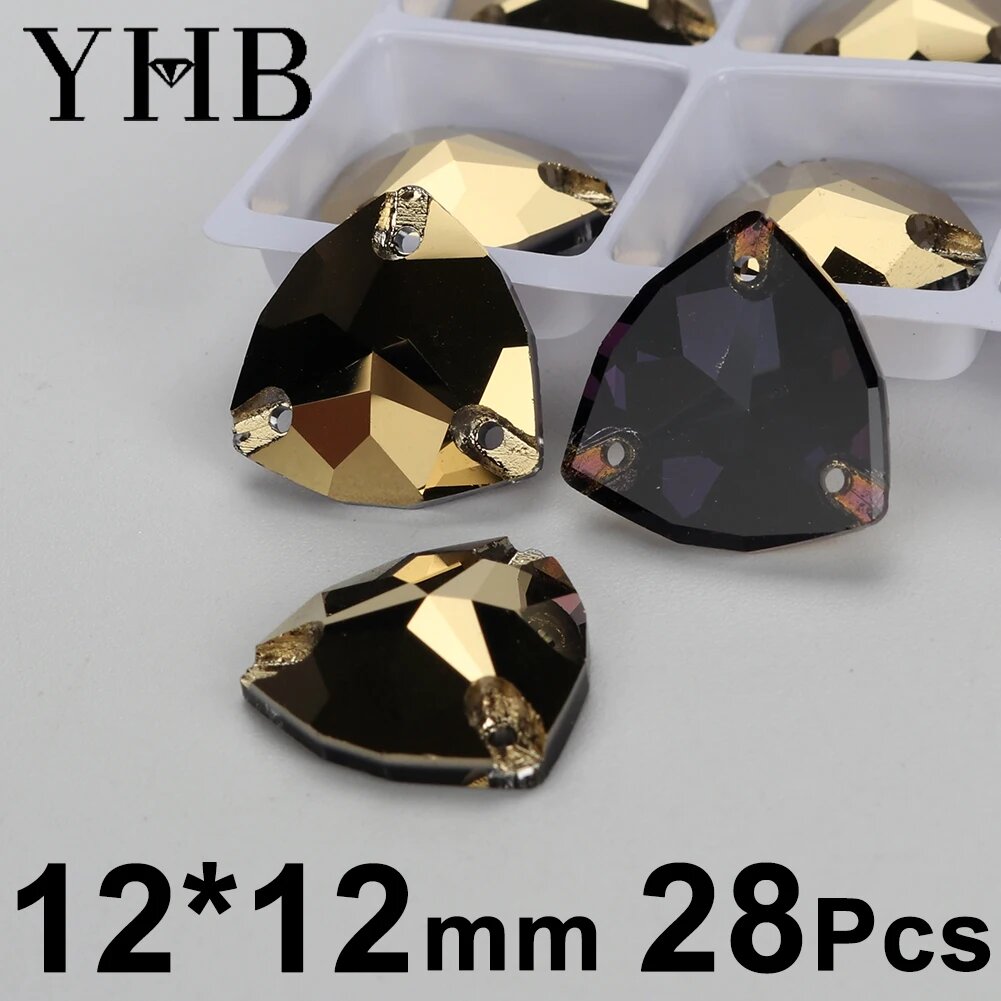 Стразы стеклянные YHB Dorado Galactic Rolivi