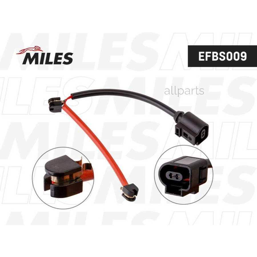 MILES EFBS009 Датчик износа тормозных задних колодок VW TOUAREG/CAYENNE