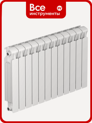 Изображение товара Биметаллический радиатор RIFAR MONOLIT 500 12 секц. бок. R-MN-500-12