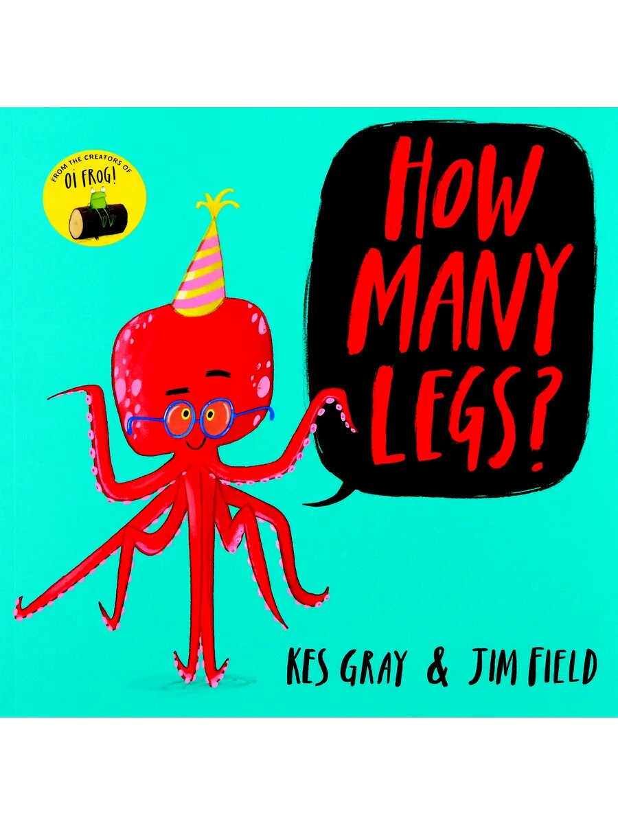 How Many Legs? / Книга на Английском