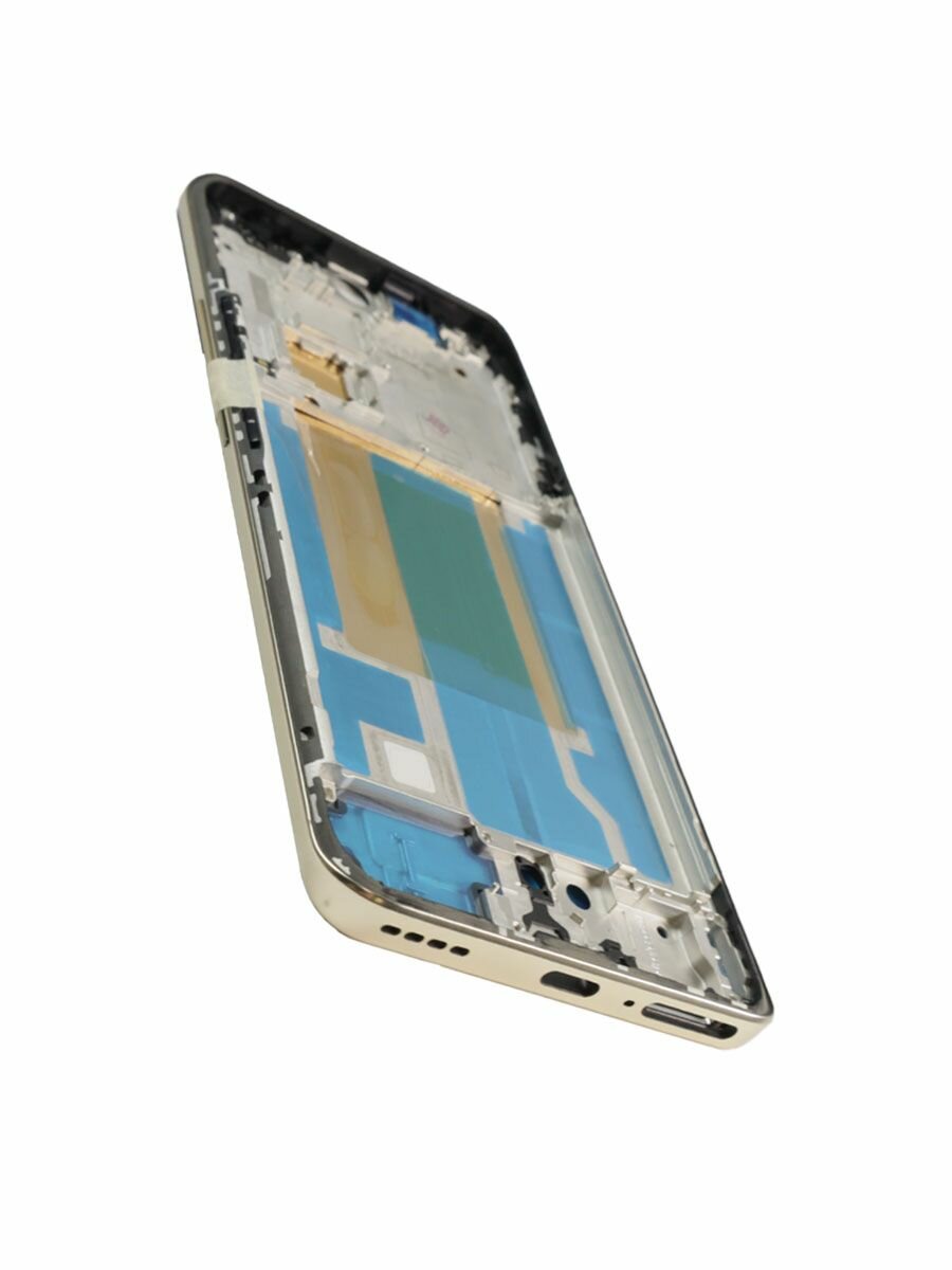 Рамка (средняя часть корпуса) для Realme 13 Pro золотая (Gold)