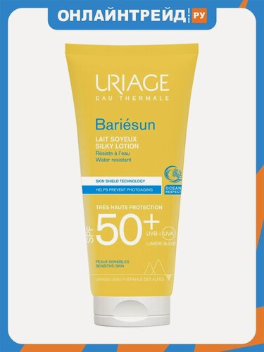 Изображение товара Солнцезащитное молочко для лица и тела Uriage Bariesun SPF 50+, 100 мл