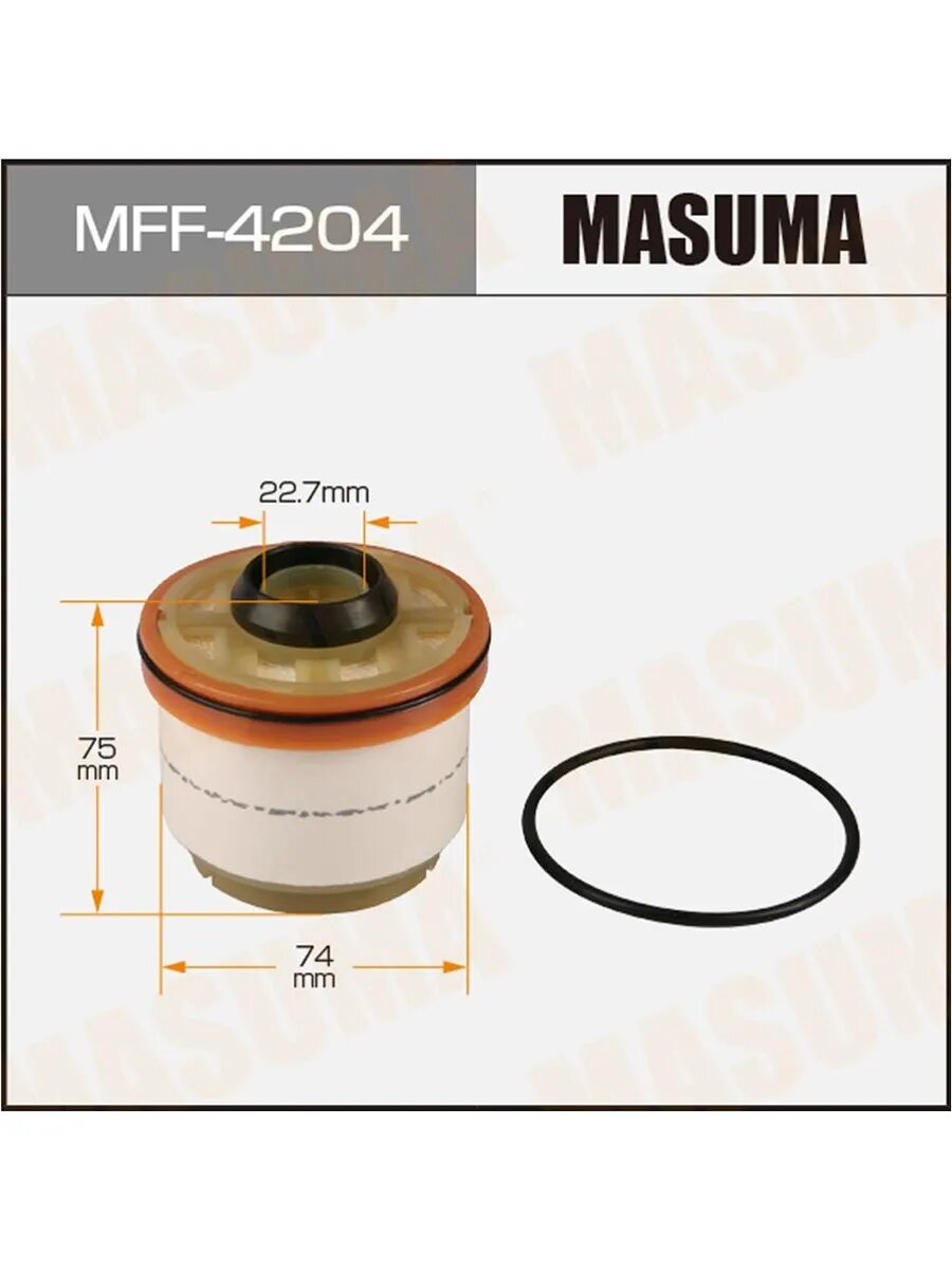 Фильтр топливный для а/м Toyota Hilux 11-, Fortuner 09-, арт. MFF4204