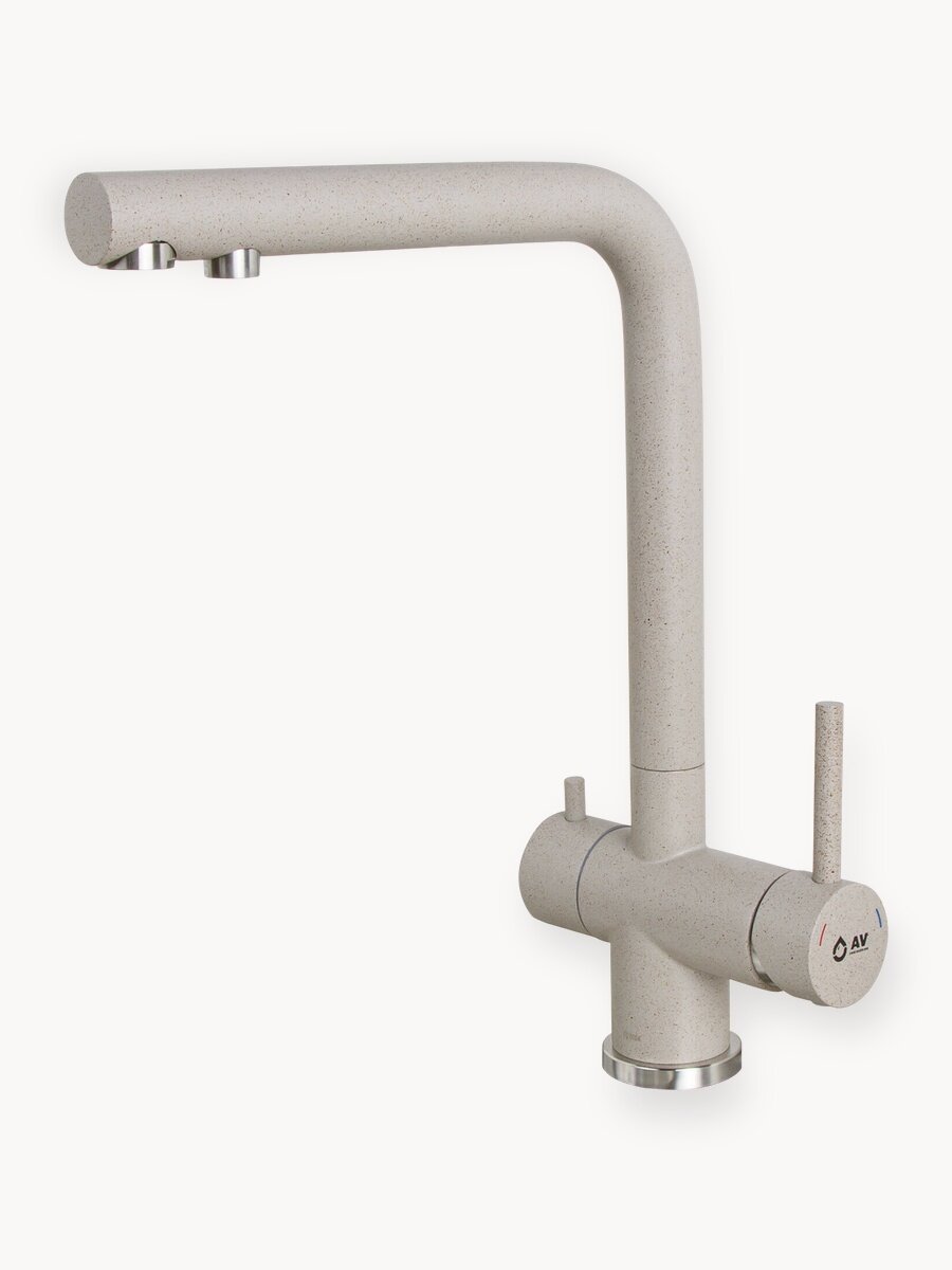 Смеситель для кухни с фильтром для питьевой воды AV Engineering ZAR (AVZAR4-B304SNWF)