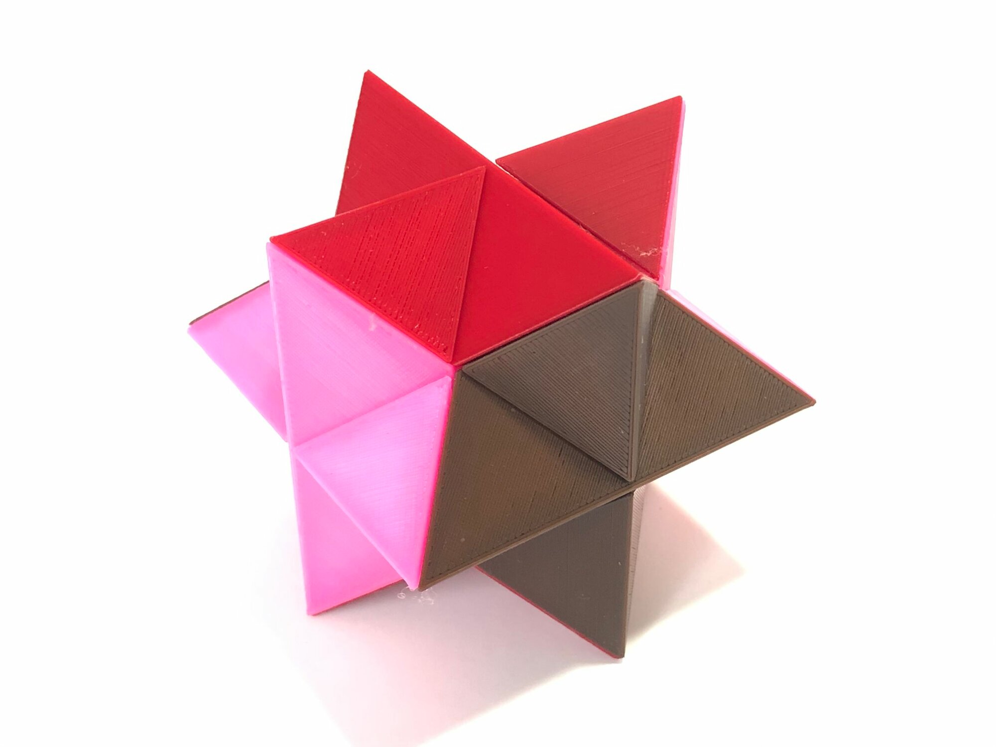 3D-пазл сборный геометрический, PLA, 3D-печать, арт. PZ-PUZ-TV-4122252