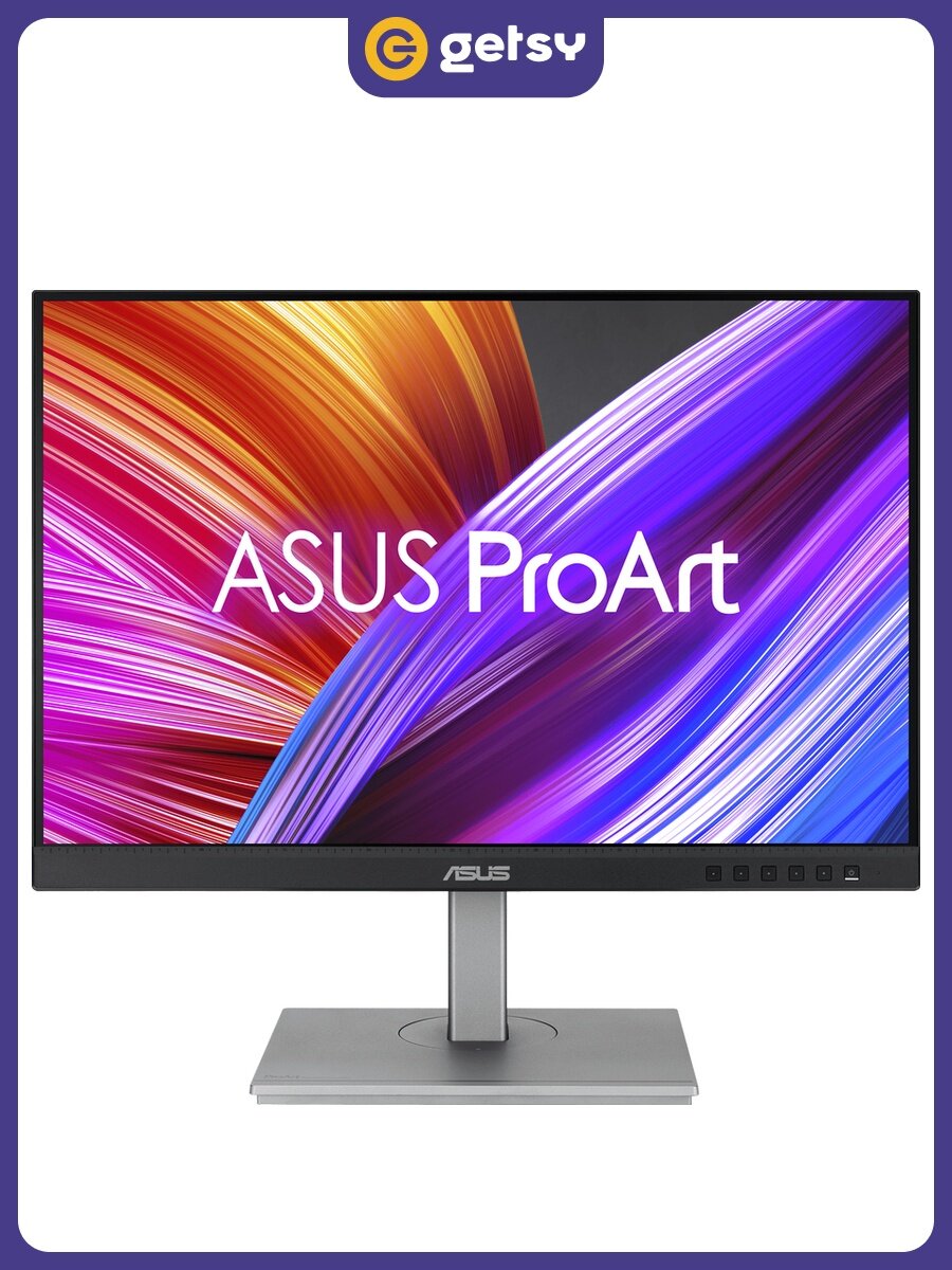 Монитор LCD 24.1"PA248CNV 90LM05K1-B03370 Монитор LCD 24.1"PA248CNV ASUS ProArt PA248CNV, 24.1", WUXGA (1920x1200), 16:10, IPS, 300cd/m2, 75Hz, 5ms(GTG), 178°/ 178°, Speakers, DPx2, HDMI, 4xUSB 3.2, USB-C, RJ45, HAS, VESA 100x100