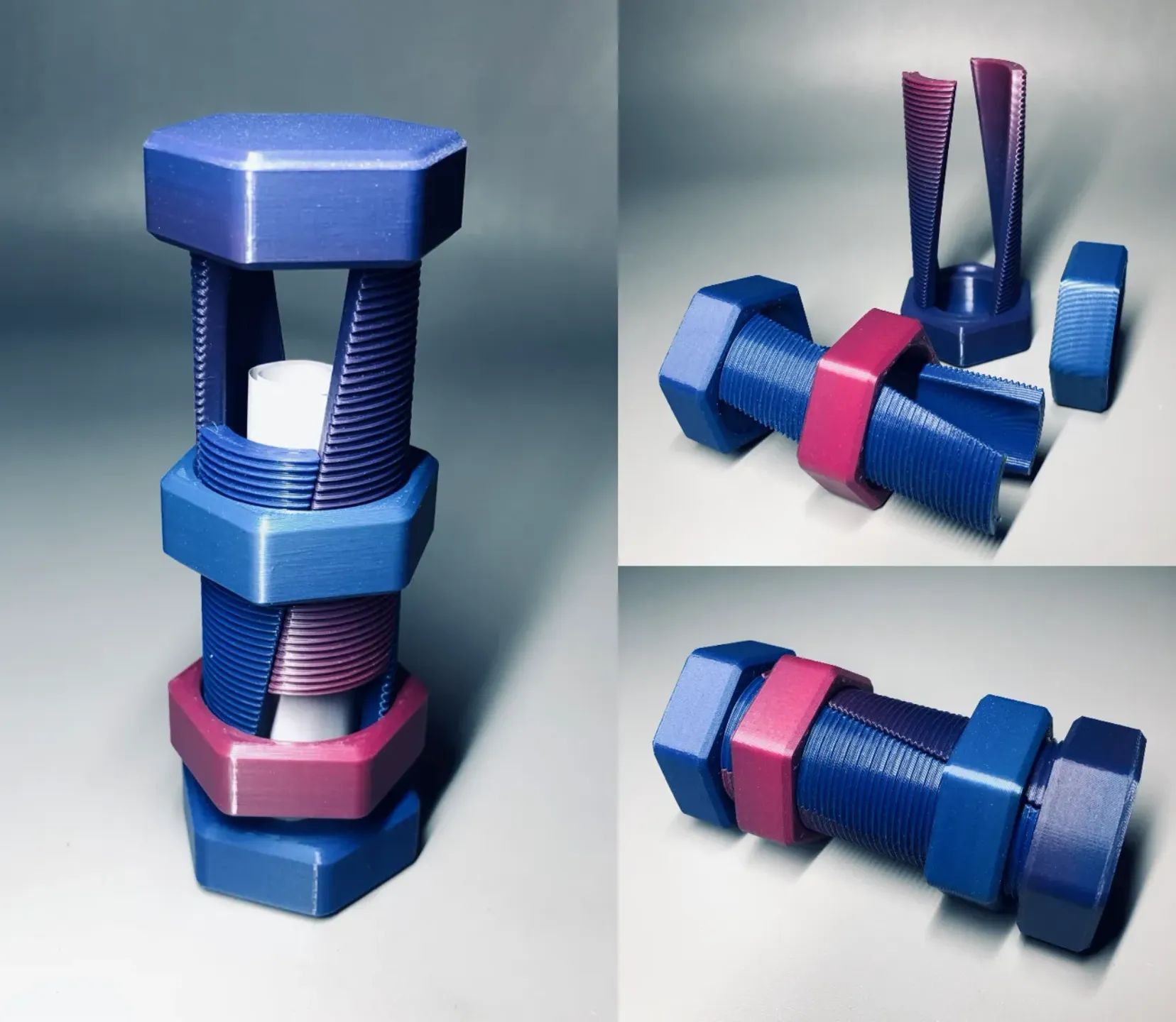 3D-пазл сборный геометрический, PLA, 3D-печать, арт. PZ-PUZ-PR-259143