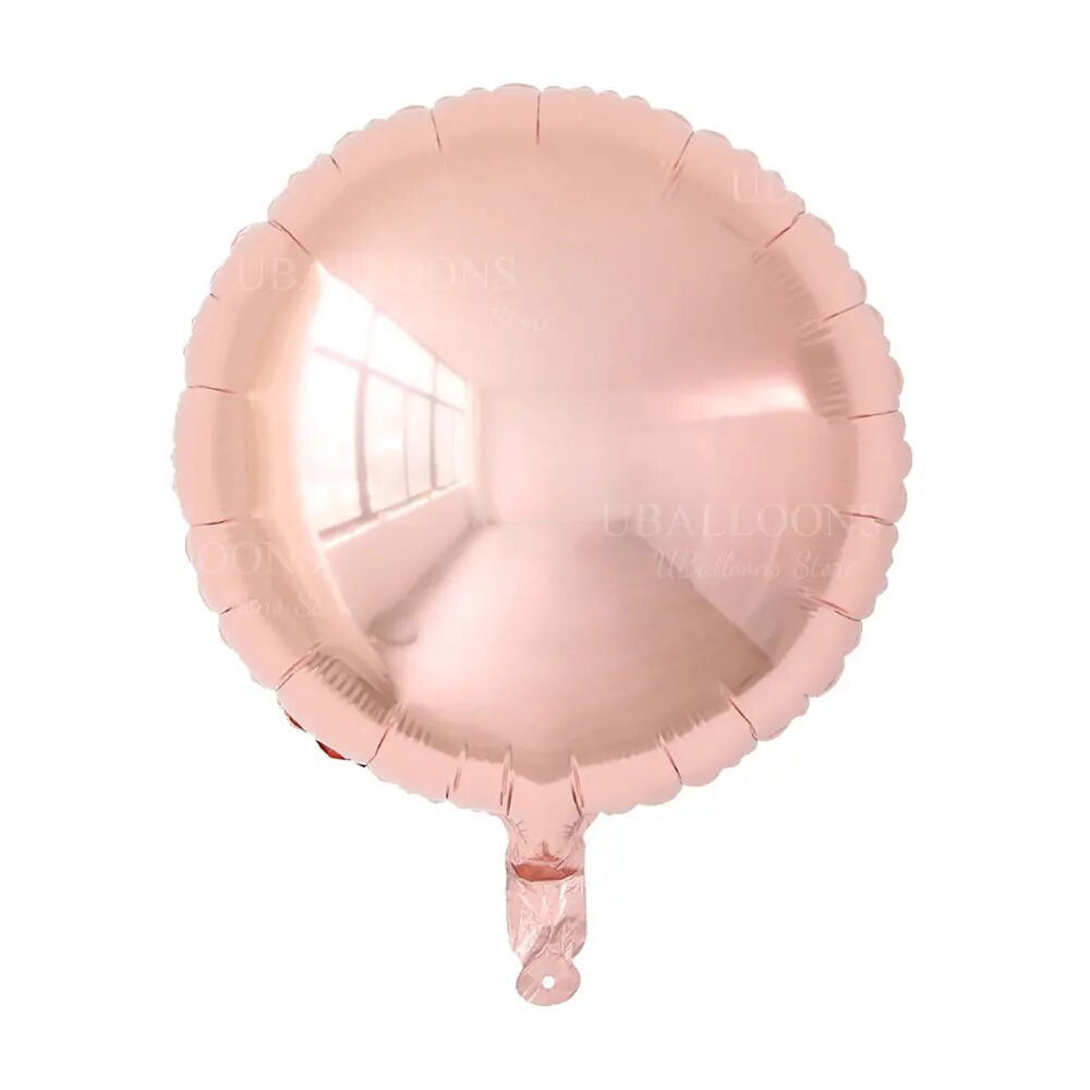 Металлические золотые гелиевые шары MicroPlush 18 дюймов Бежевый, Champagne, 5pcs
