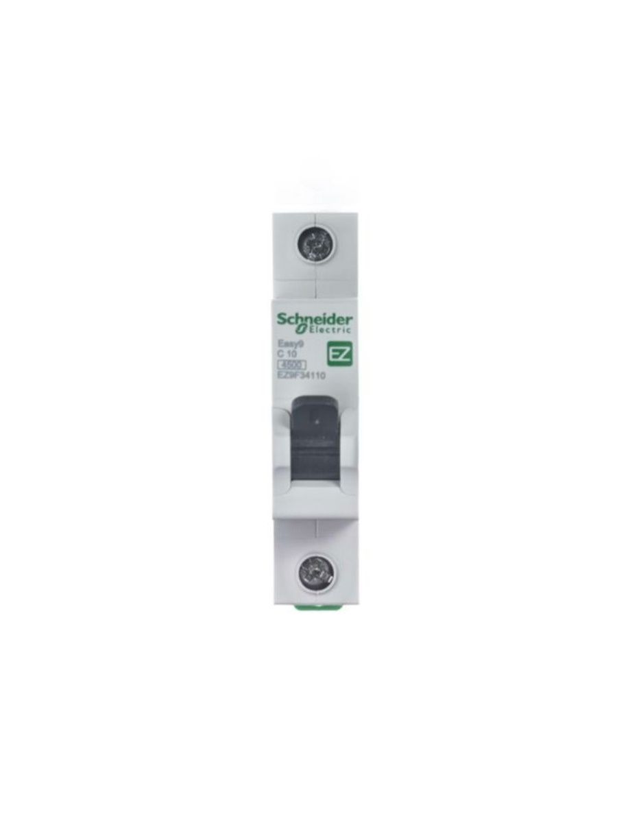 Автоматический выключатель 1P 10A 4,5кА (C), Schneider Electric, серия EASY 9, артикул EZ9F34110. Автоматы Шнайдер 10А